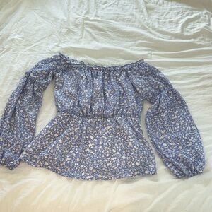 Off the shoulder top.